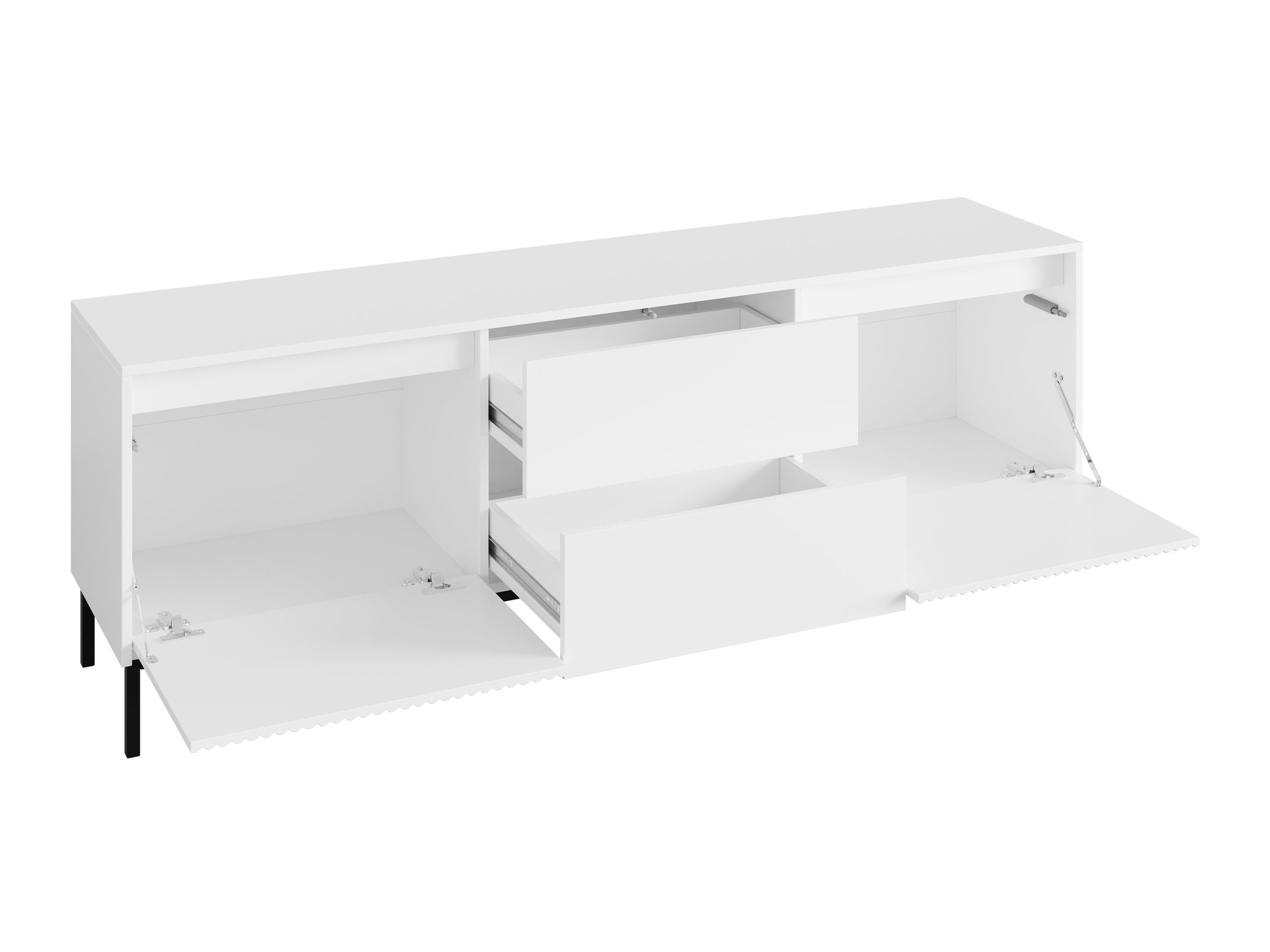 Conjunto de salón Comfivo Delruva V (Negro)