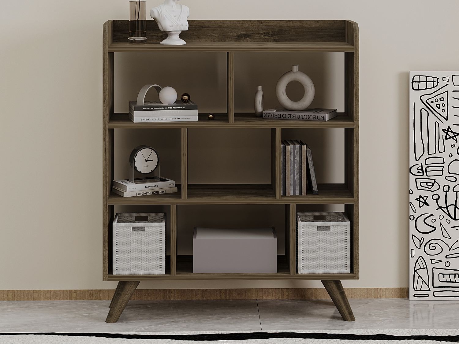 Estantería Kailua 2584 (Nogal)