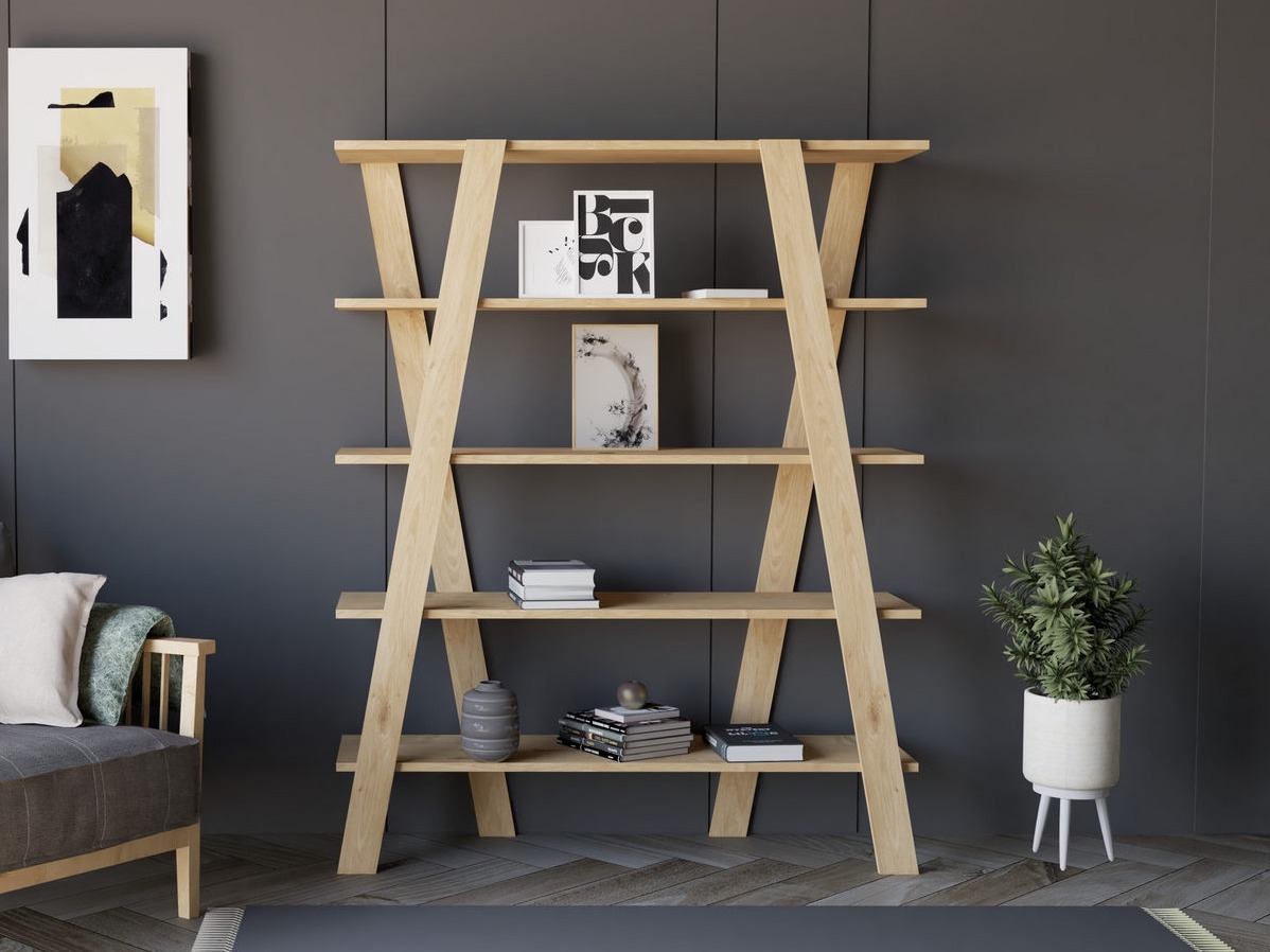Estantería Kailua 2597 (Roble)