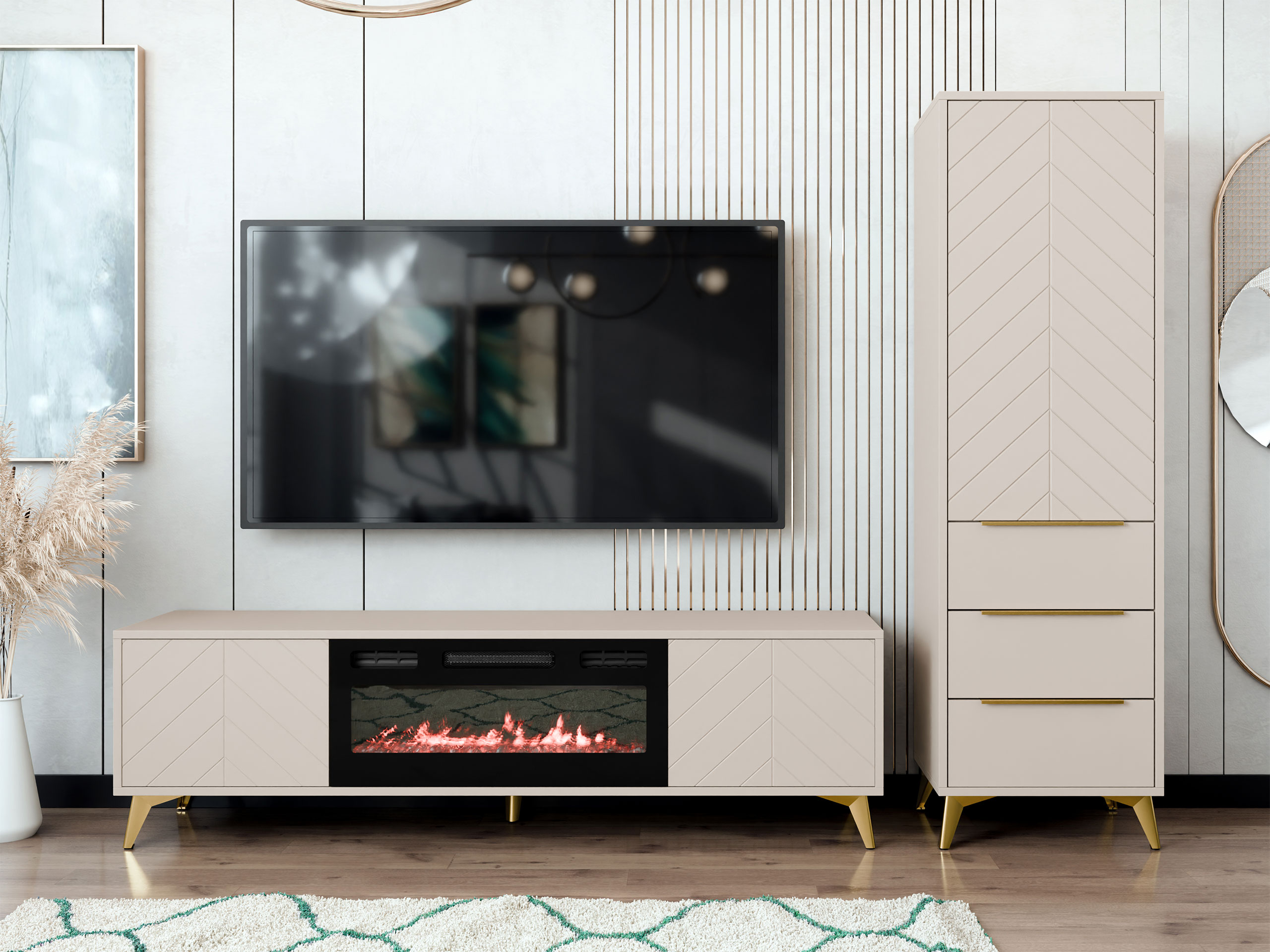 Conjunto de salón Comfivo Camlue 113