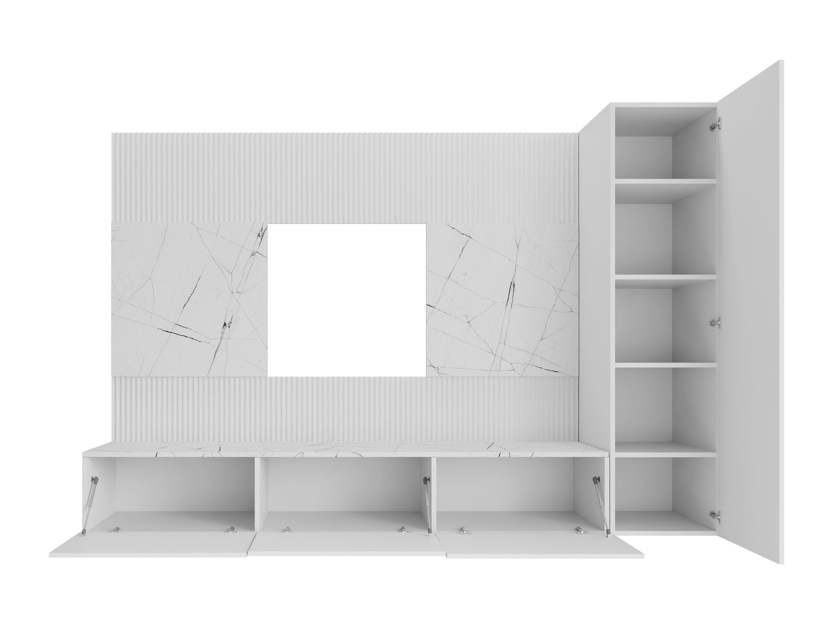 Conjunto de salón Comfivo Salix VI (Beige + Roble Cremona)