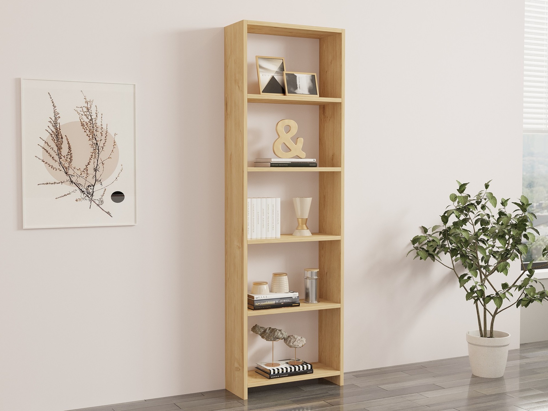 Estantería Kailua 481 (Roble)