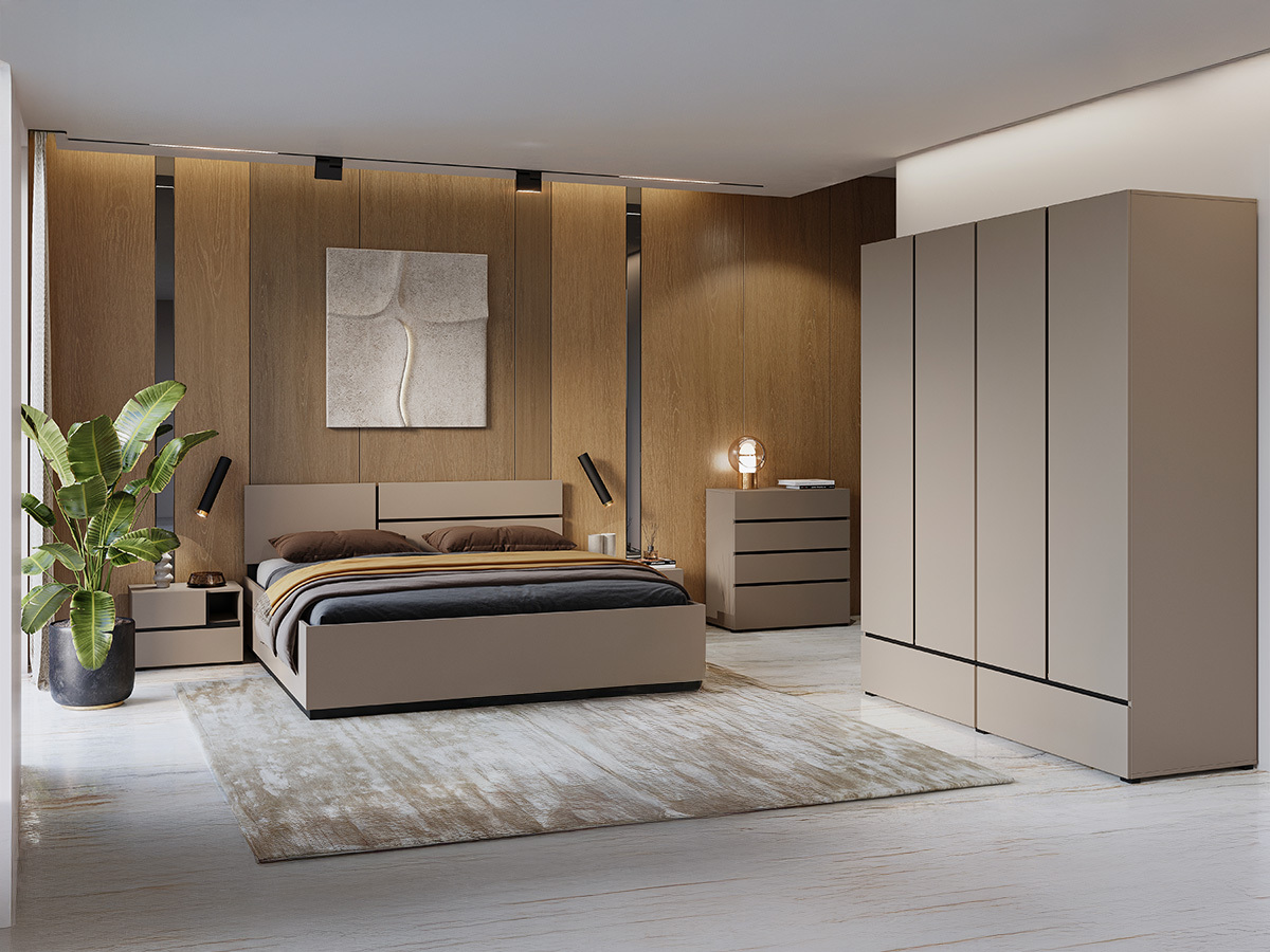 Conjunto de dormitorio Alfere 124 (Congo)