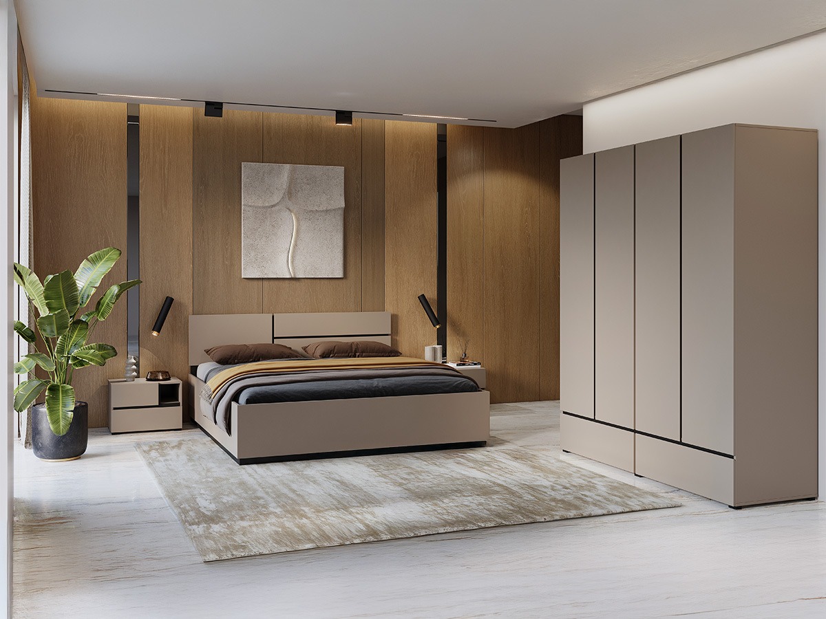 Conjunto de dormitorio Alfere 124 (Congo)