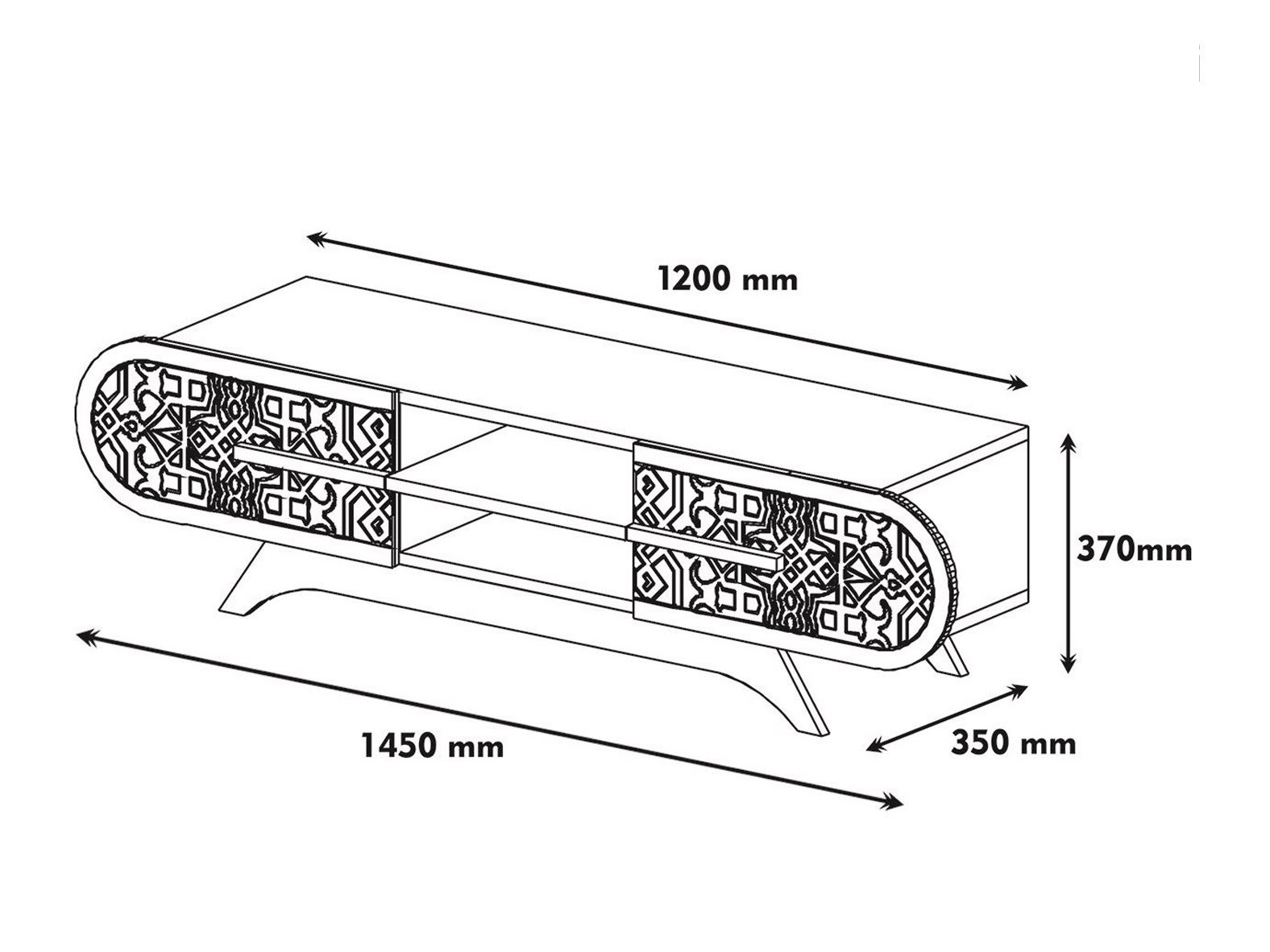Mueble TV Kailua 2613