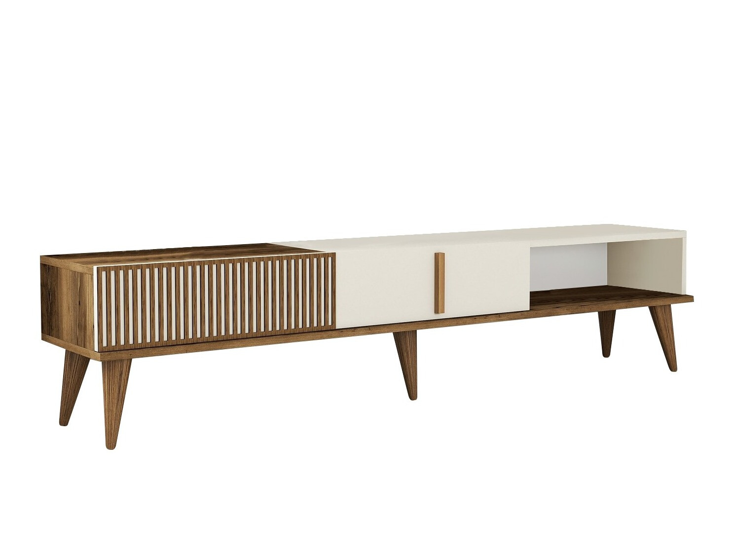 Mueble TV Mavbene 102 (Nuez + Crema)