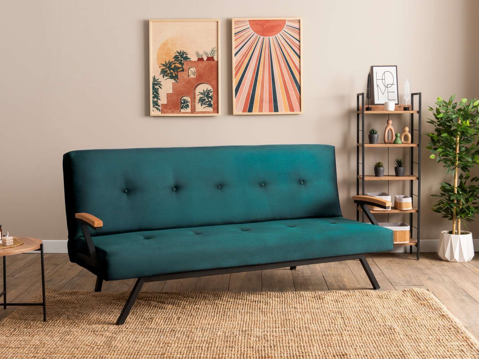 Sofá-cama Altadena 604 (Turquesa)