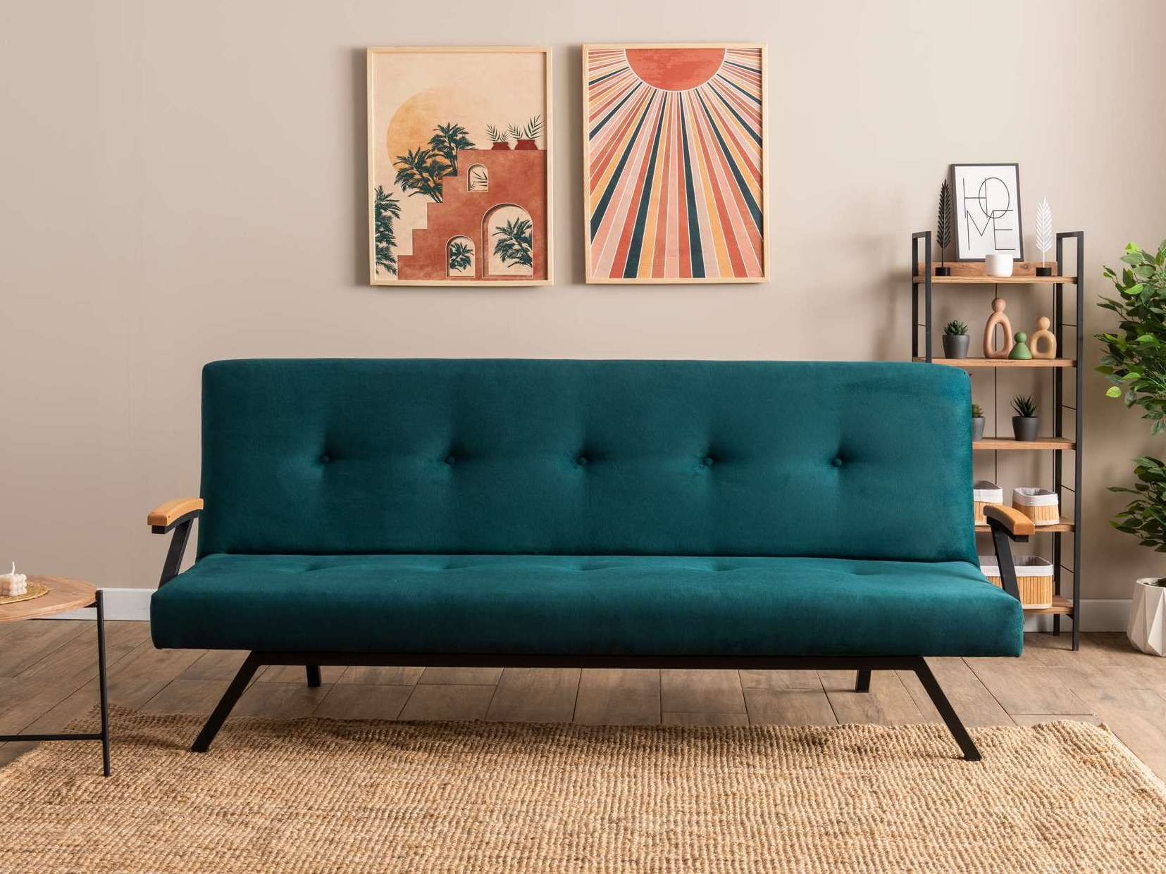 Sofá cama Altadena 604 (Turquesa)