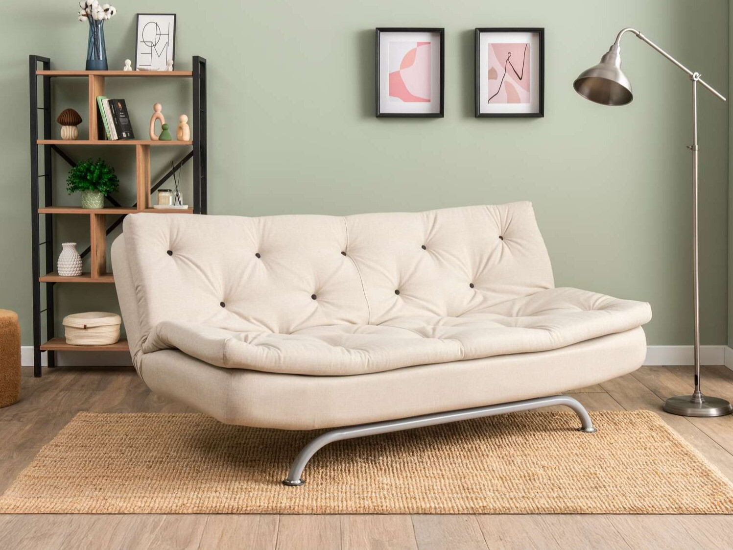Sofá-cama Altadena 605 (Beige)