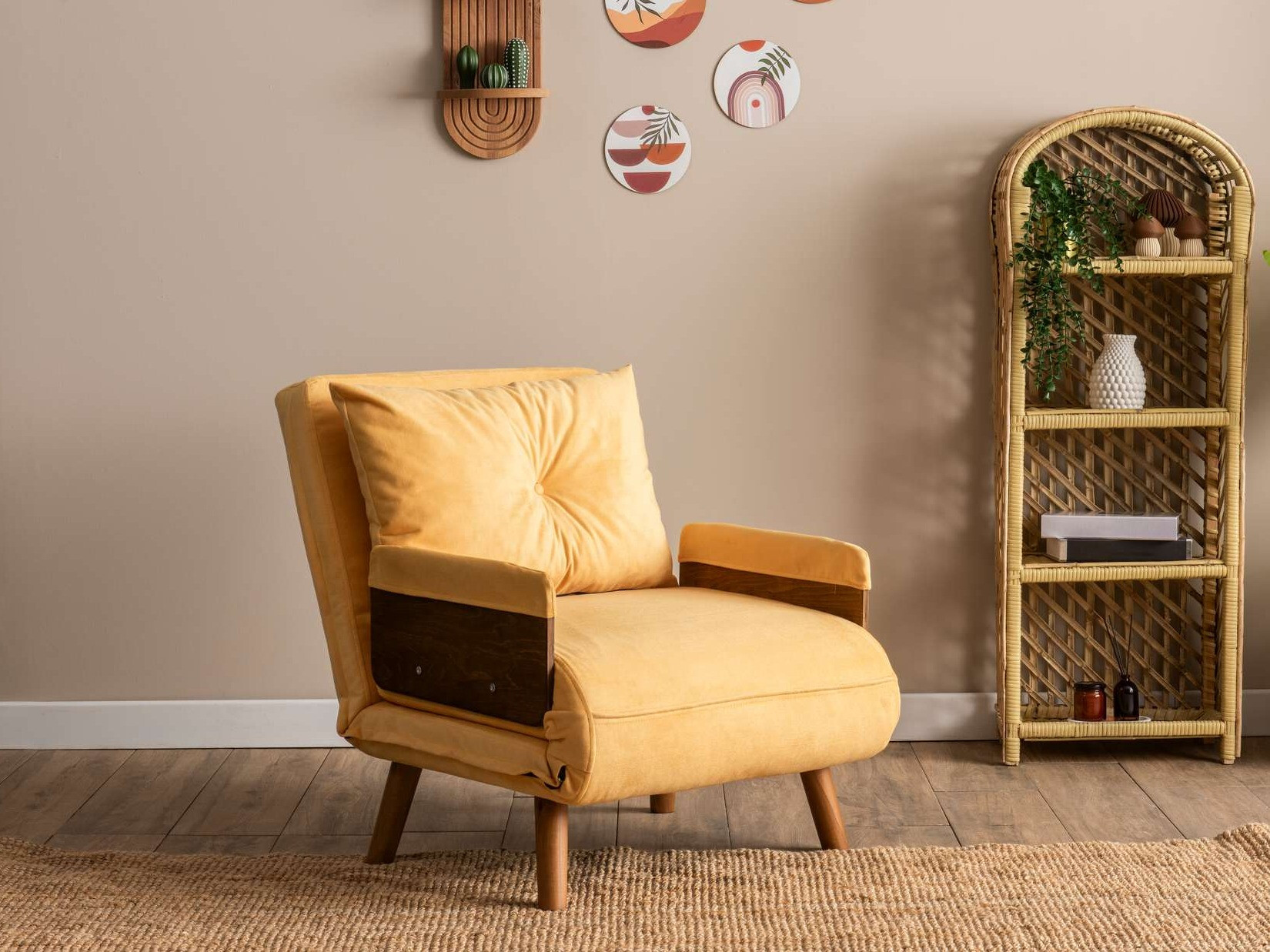 Sillón Altadena 607 (Amarillo claro)