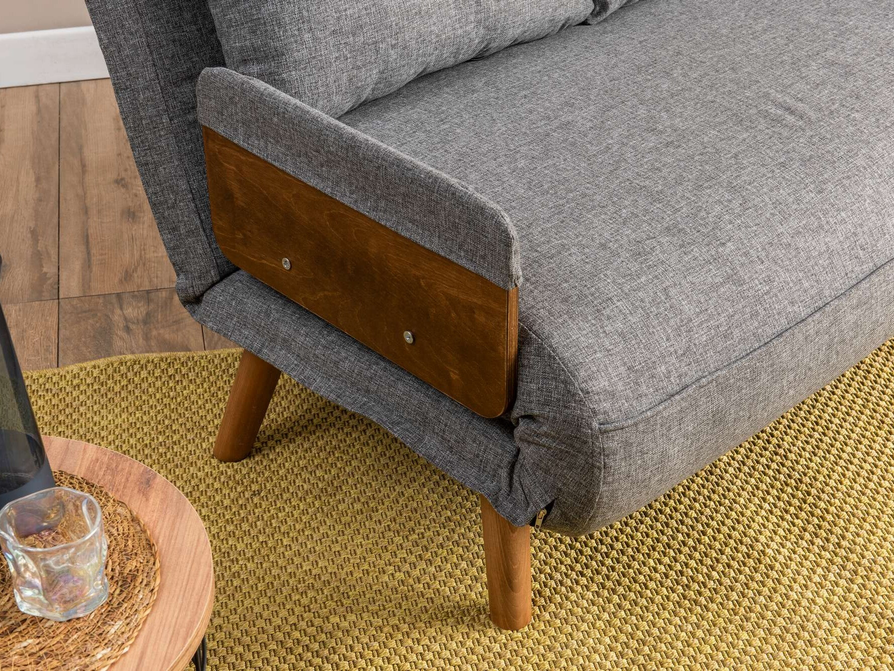 Sofá-cama Altadena 606 (Gris claro)