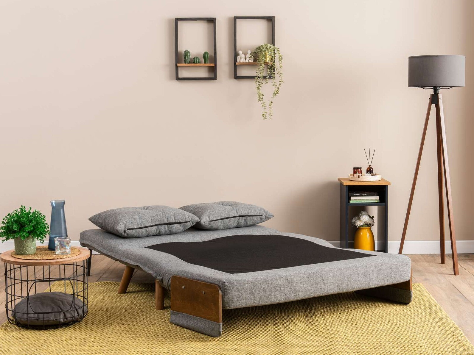 Sofá-cama Altadena 606 (Gris claro)