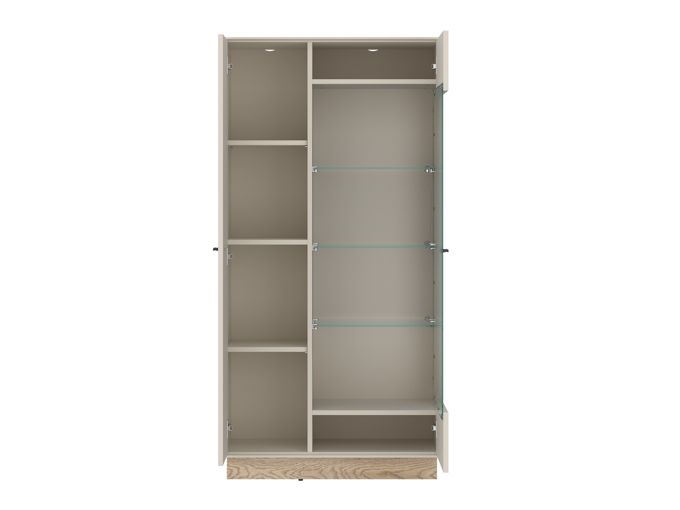 Estantería Ontario 150 (Roble Sonoma + Cachemira)