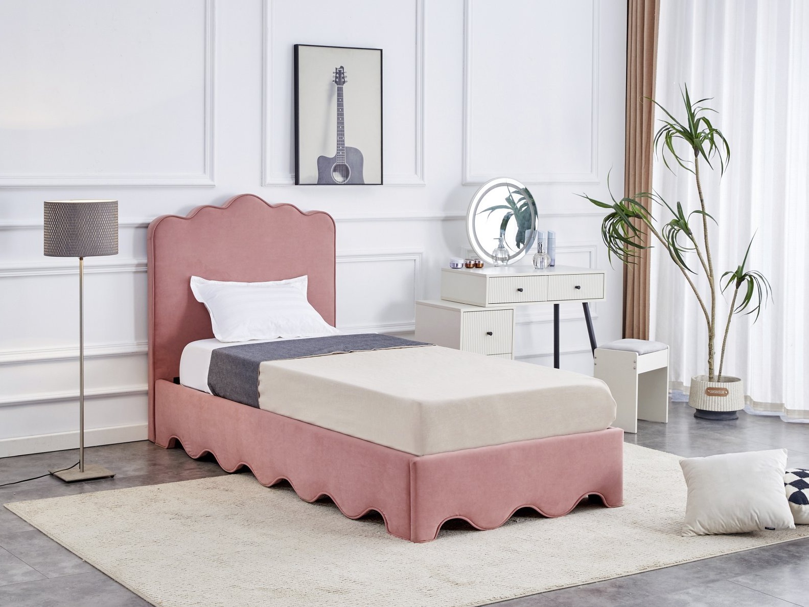 Cama Houston 1972 (Rosa)