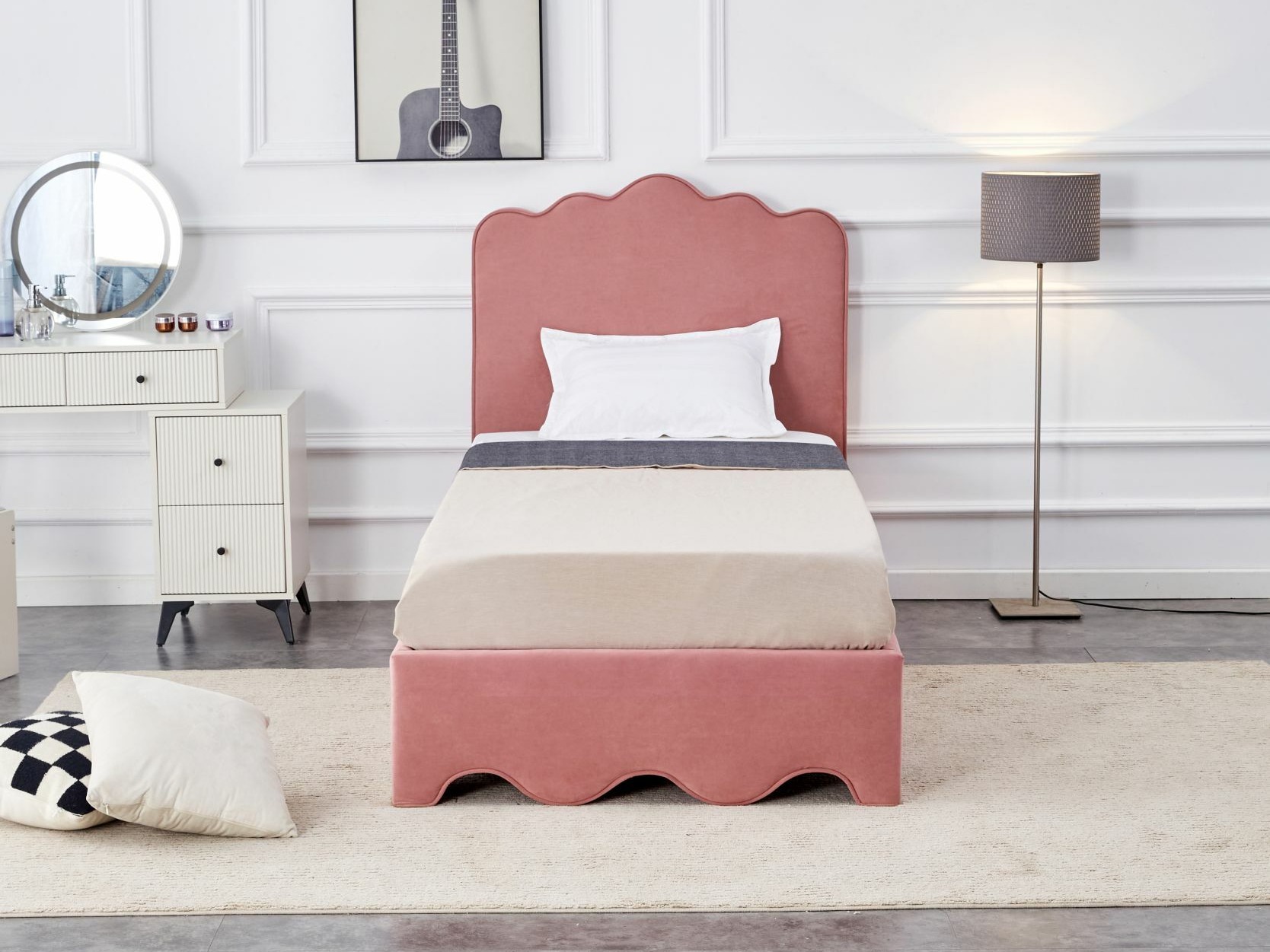 Cama Houston 1972 (Rosa)