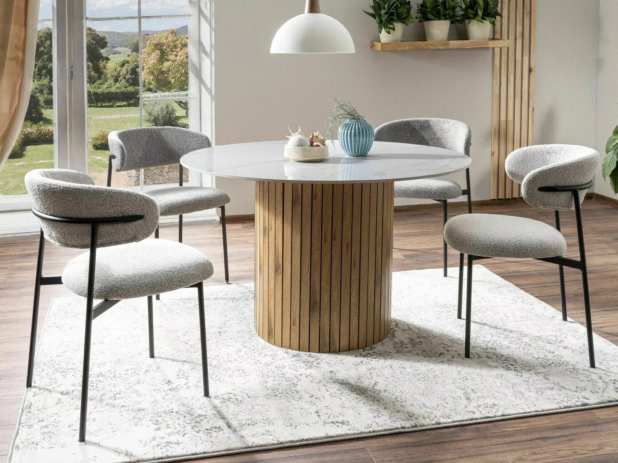 Silla Detroit 802 (Gris claro + Negro)