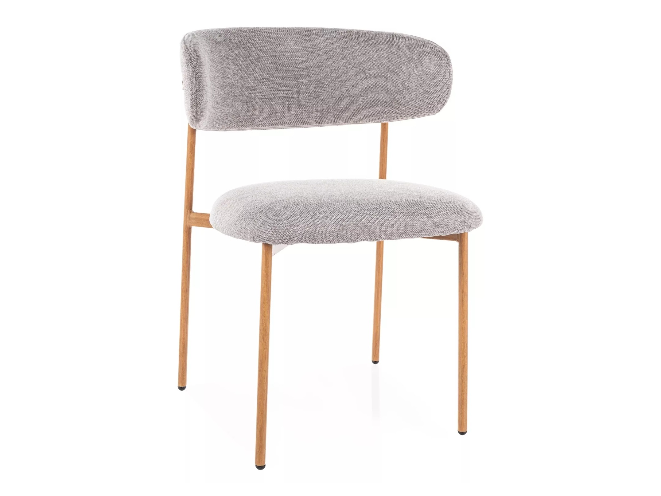 Silla Detroit 802 (Gris + Roble)