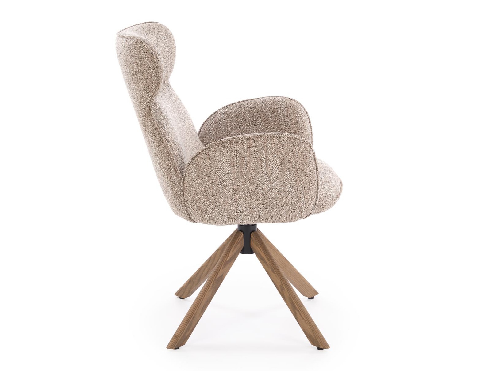 Silla Houston 2041 (Beige + Nogal)