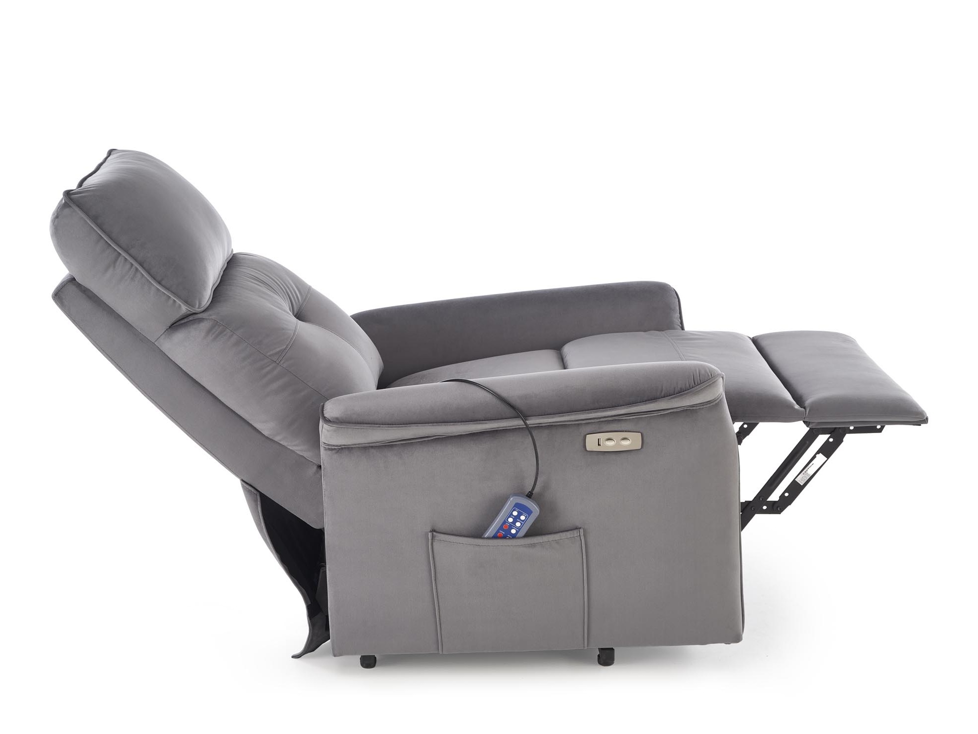 Sillón reclinable Houston 1979 (Gris)