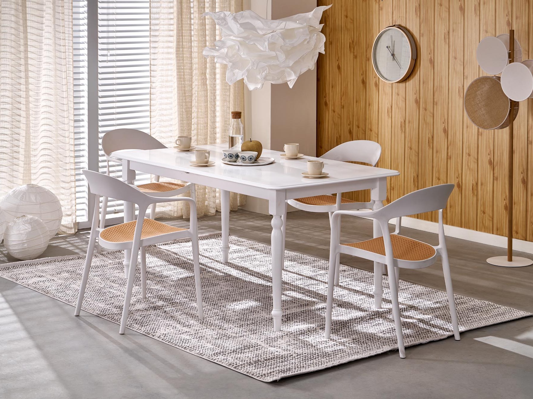 Conjunto de mesas y sillas para comedor Houston 1988