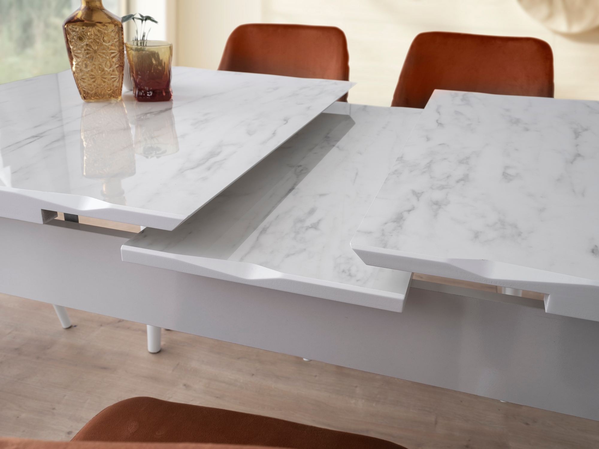 Mesa Kailua 2620 (Mármol blanco)