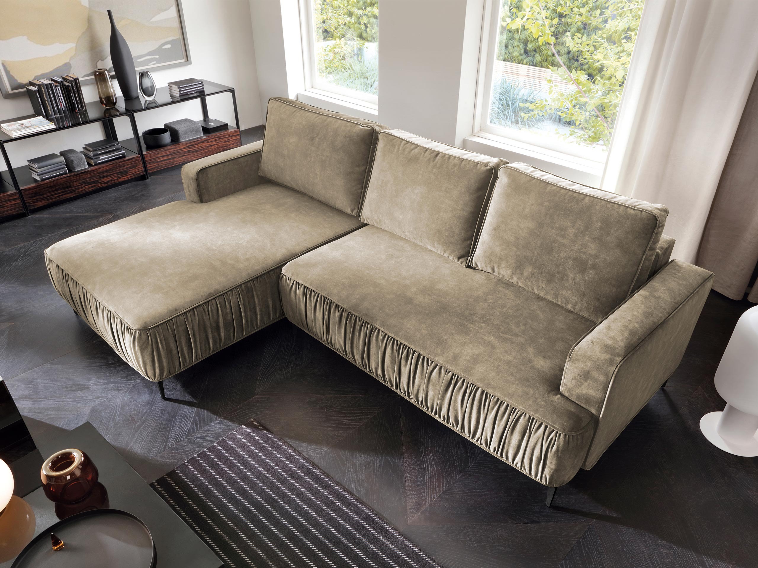 Sofá rinconero ComfiDream Lyraion (Castel 15)