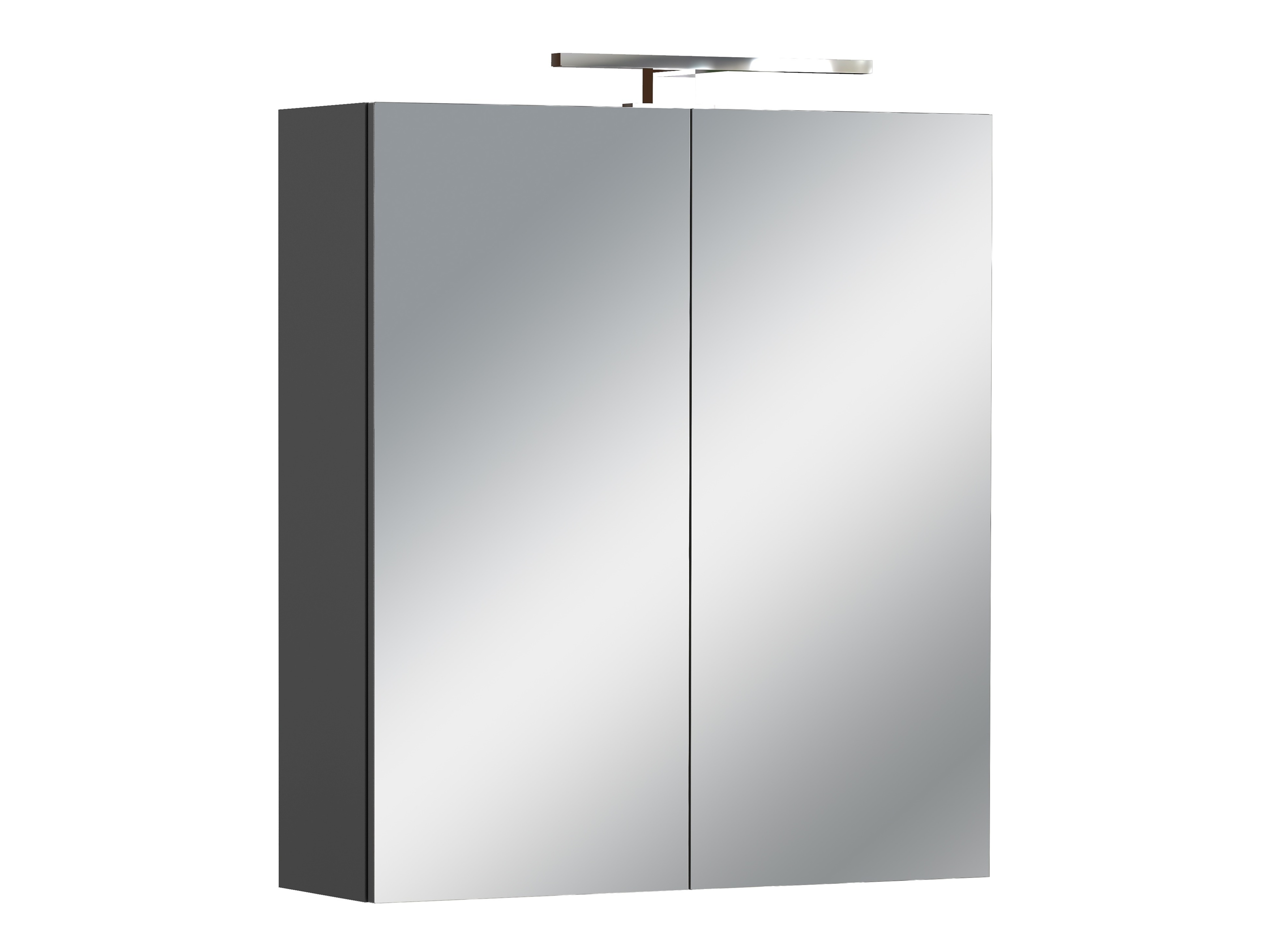 Mueble para baño con espejo Felfere 107 (Antracita)