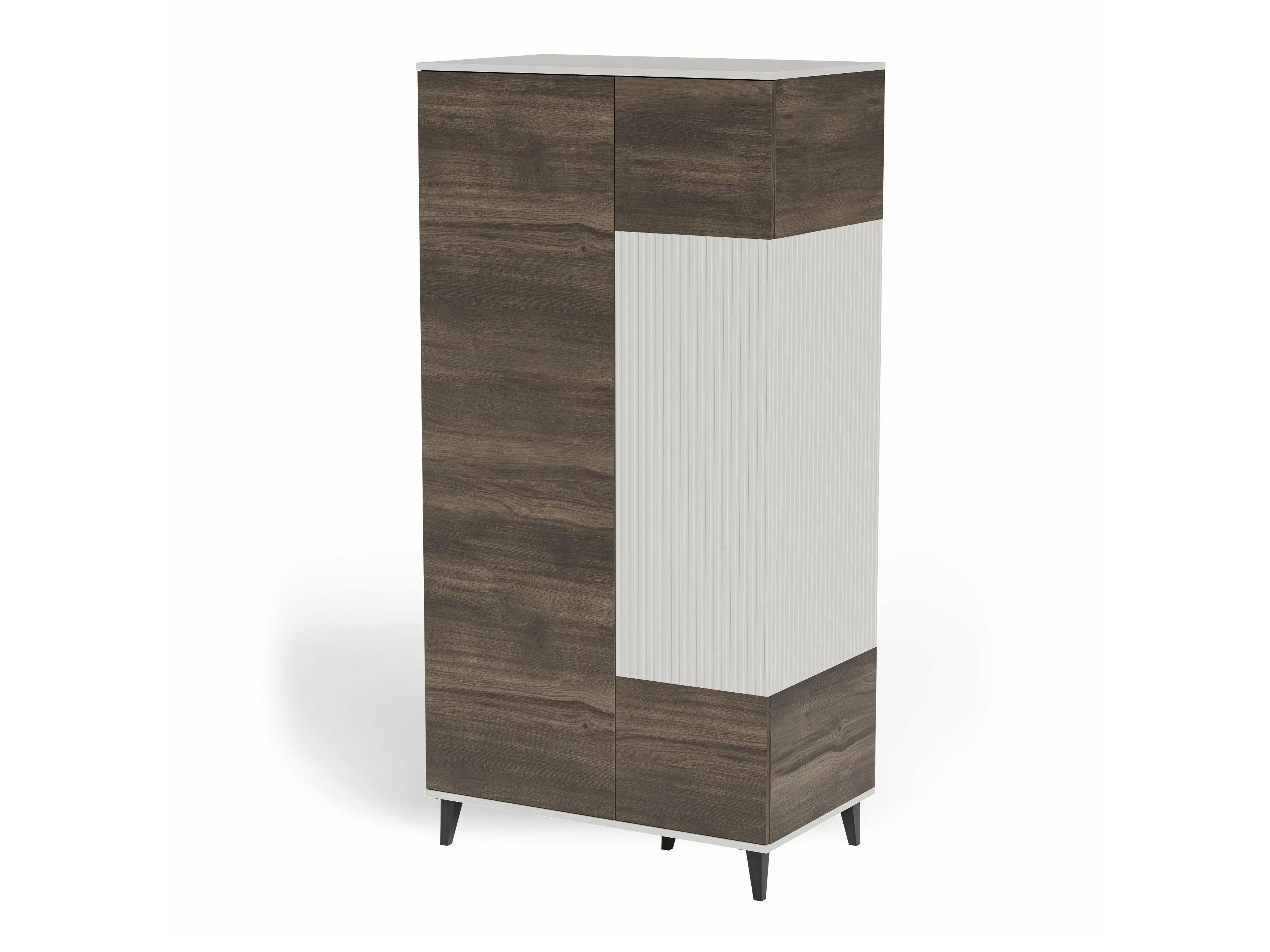 Armario Luelia 113 (Nogal + Cachemira)