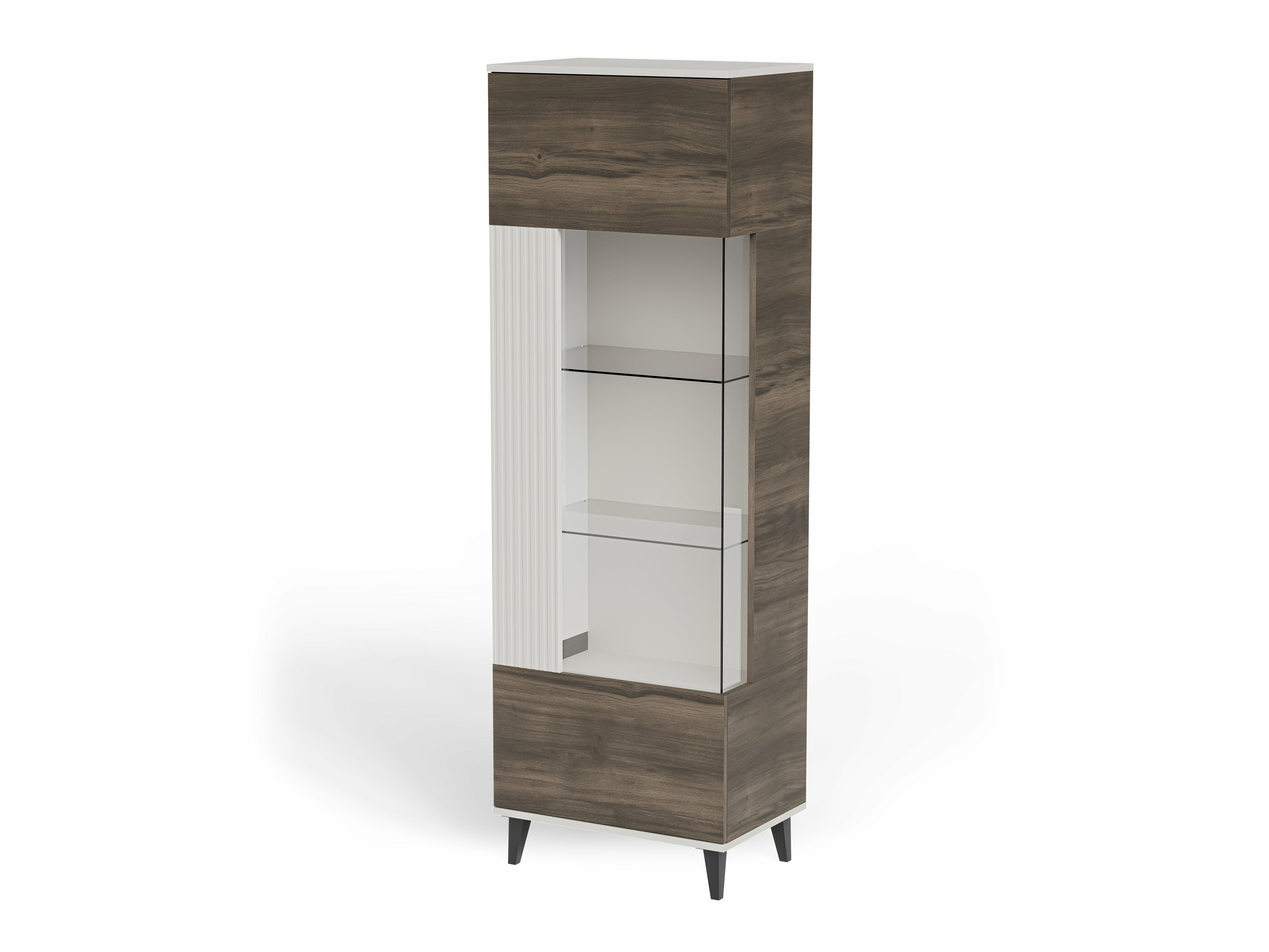 Estantería Luelia 112 (Nogal + Cachemira)