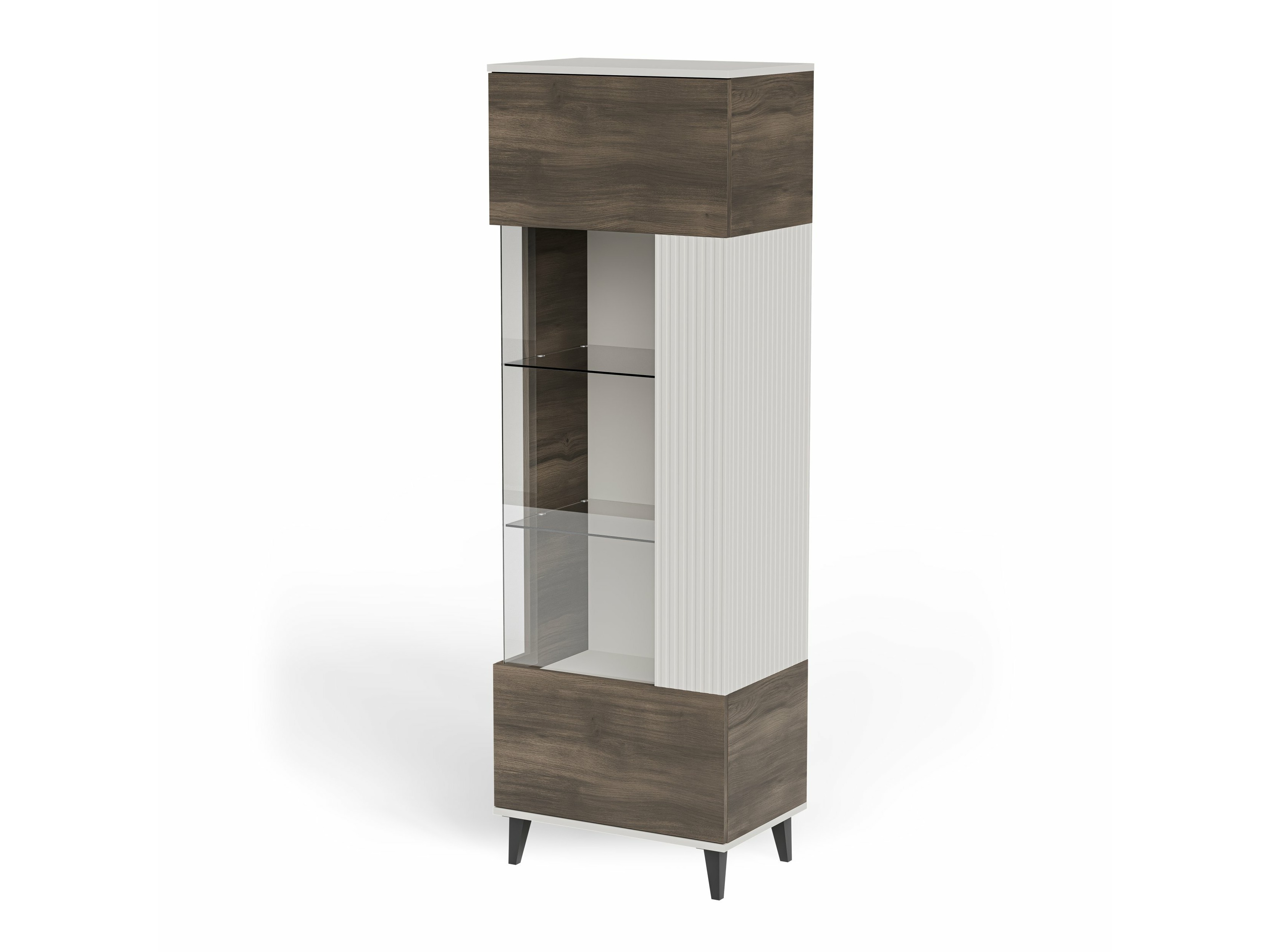 Estantería Luelia 112 (Nogal + Cachemira)