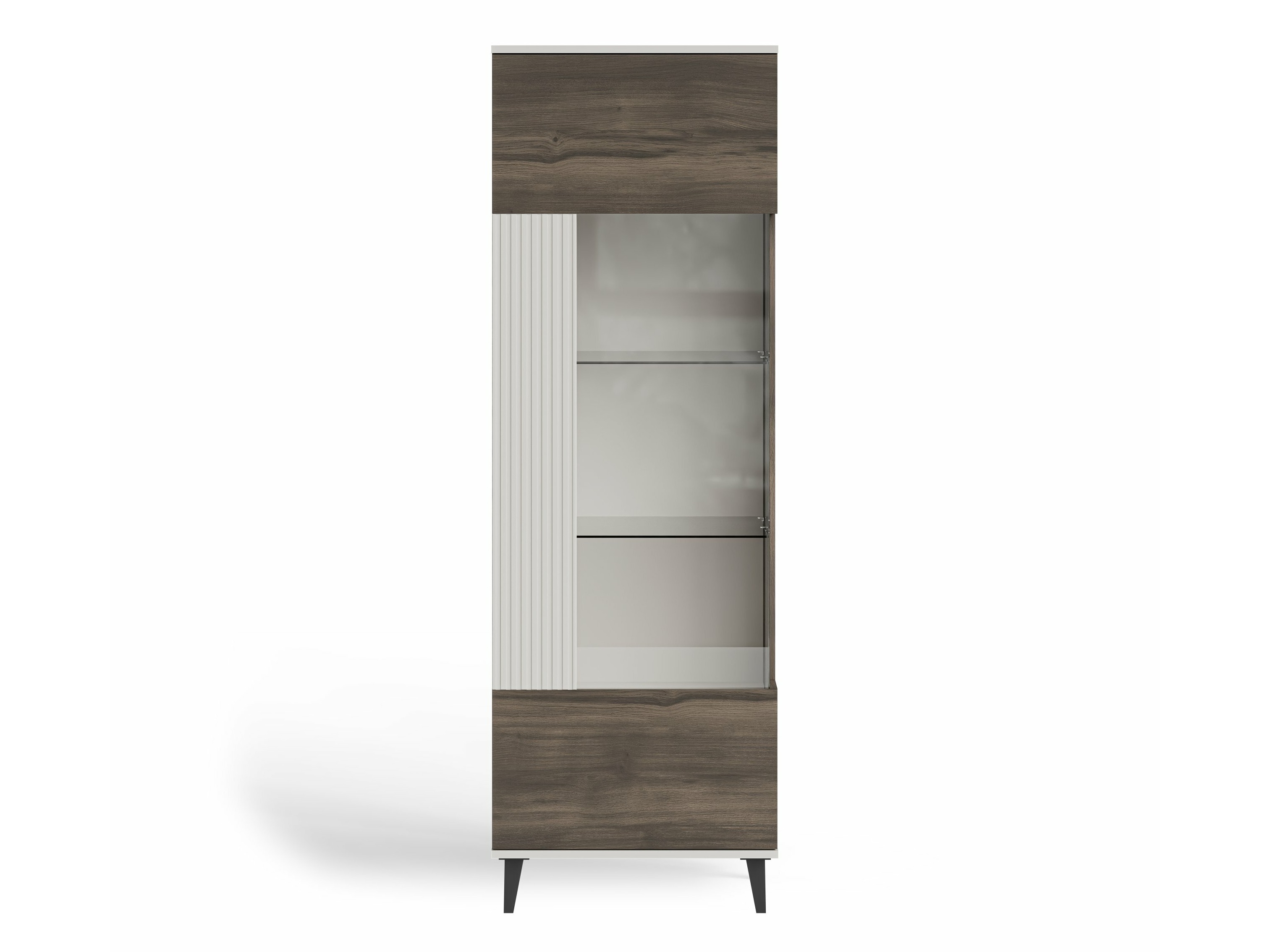 Estantería Luelia 112 (Nogal + Cachemira)