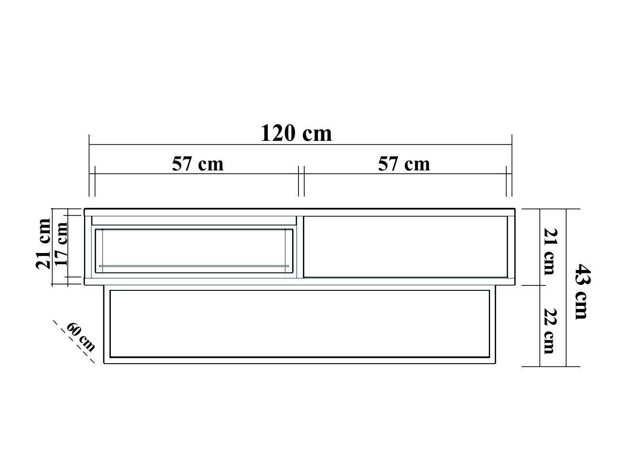 Mesa de centro Kailua 2627
