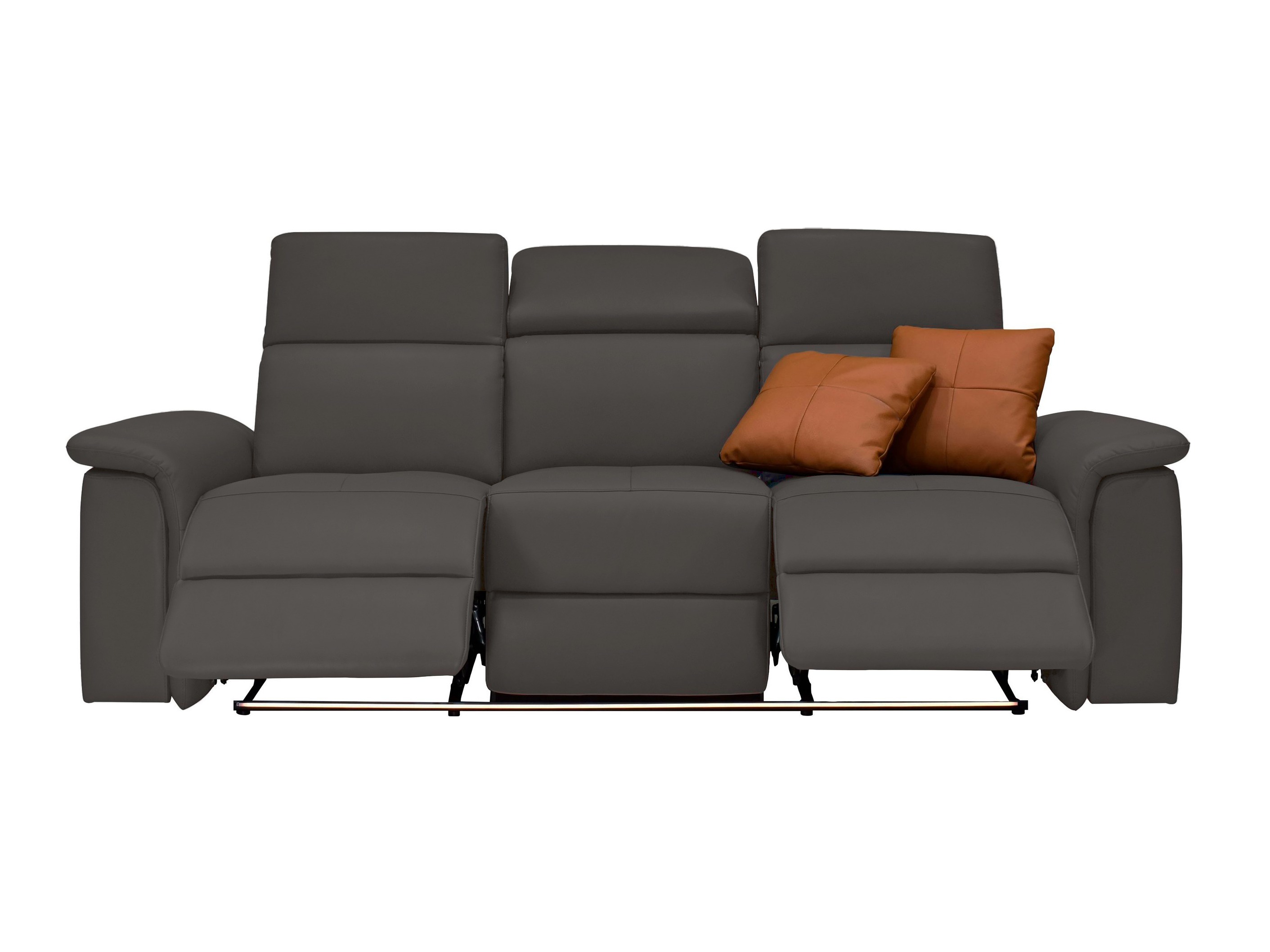 Sofá reclinable Denton 1363 (Marrón)