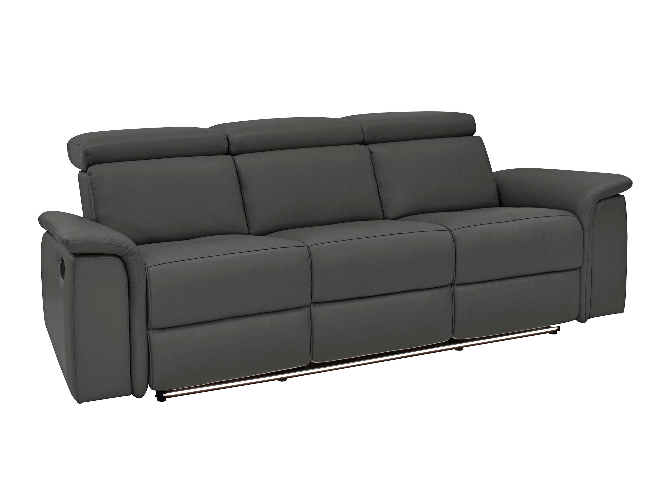 Sofá reclinable Denton 1363 (Negro)