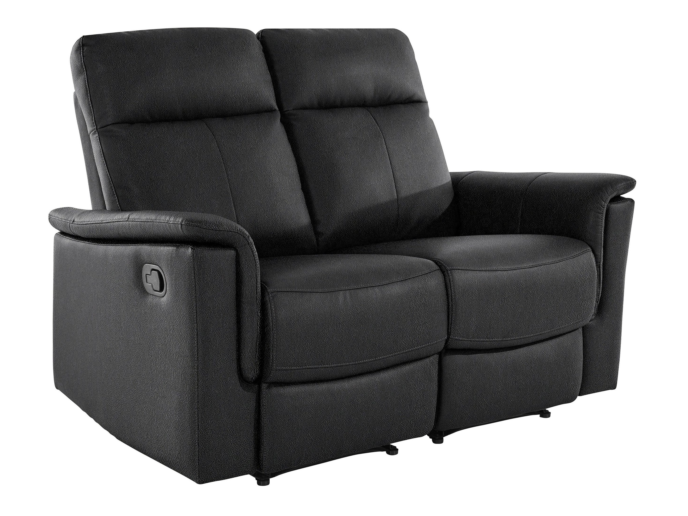 Sofá reclinable Denton 1373 (Negro)