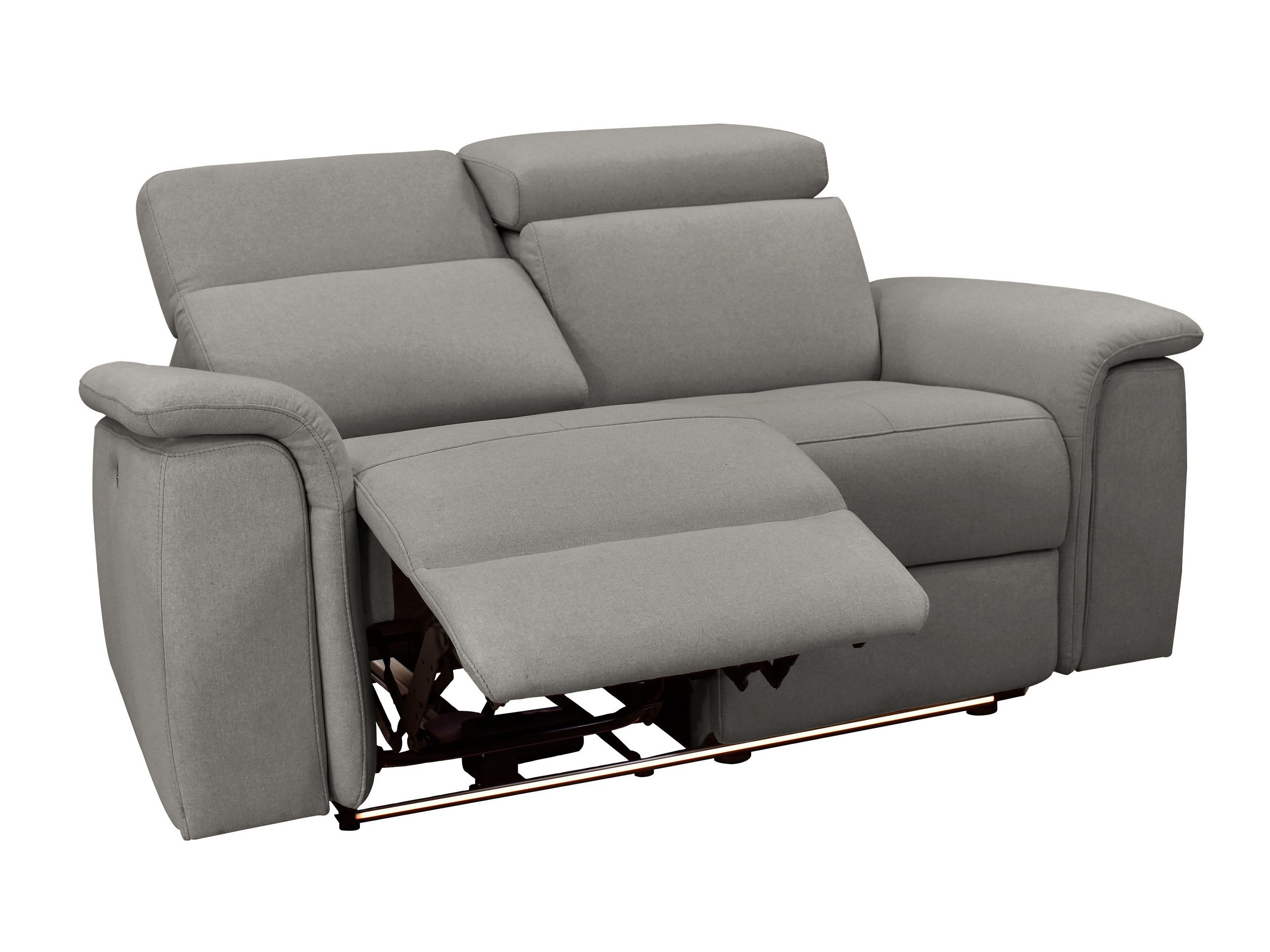 Sofá reclinable Denton 1485 (Gris claro)