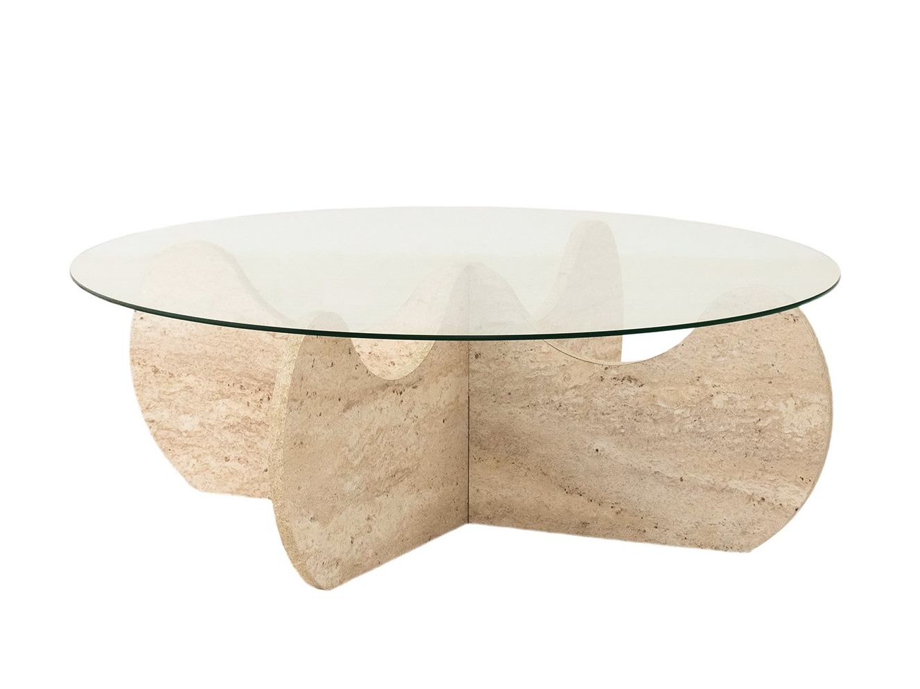 Mesa de centro Kailua 2630 (Claro Travertine)