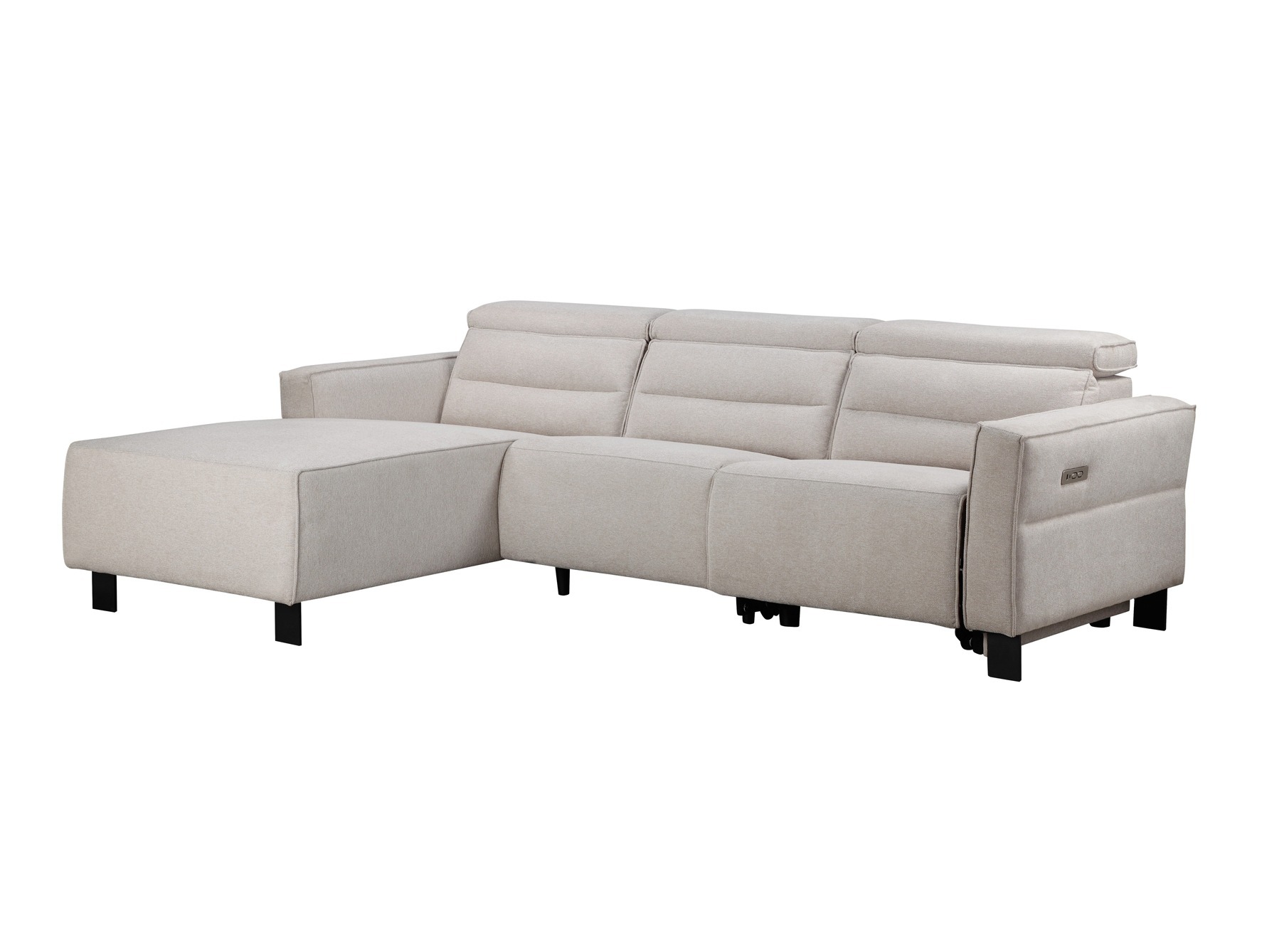Sillón reclinable de ángulo suave Denton 1486 (Crema)
