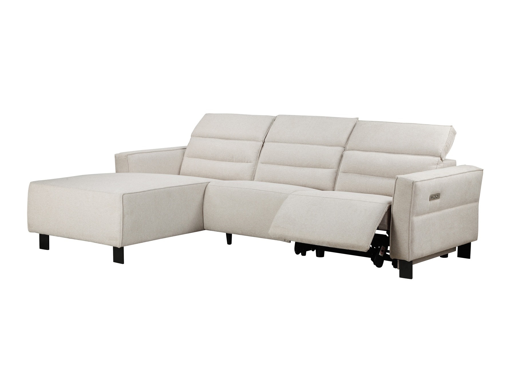 Sillón reclinable de ángulo suave Denton 1486 (Crema)