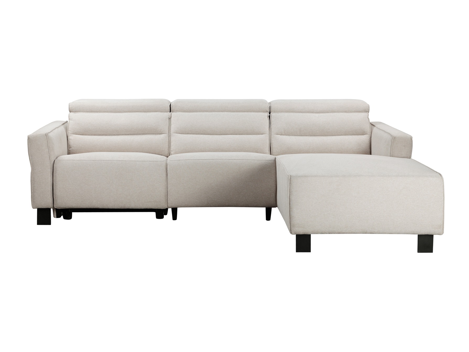 Sillón reclinable de ángulo suave Denton 1486 (Crema)