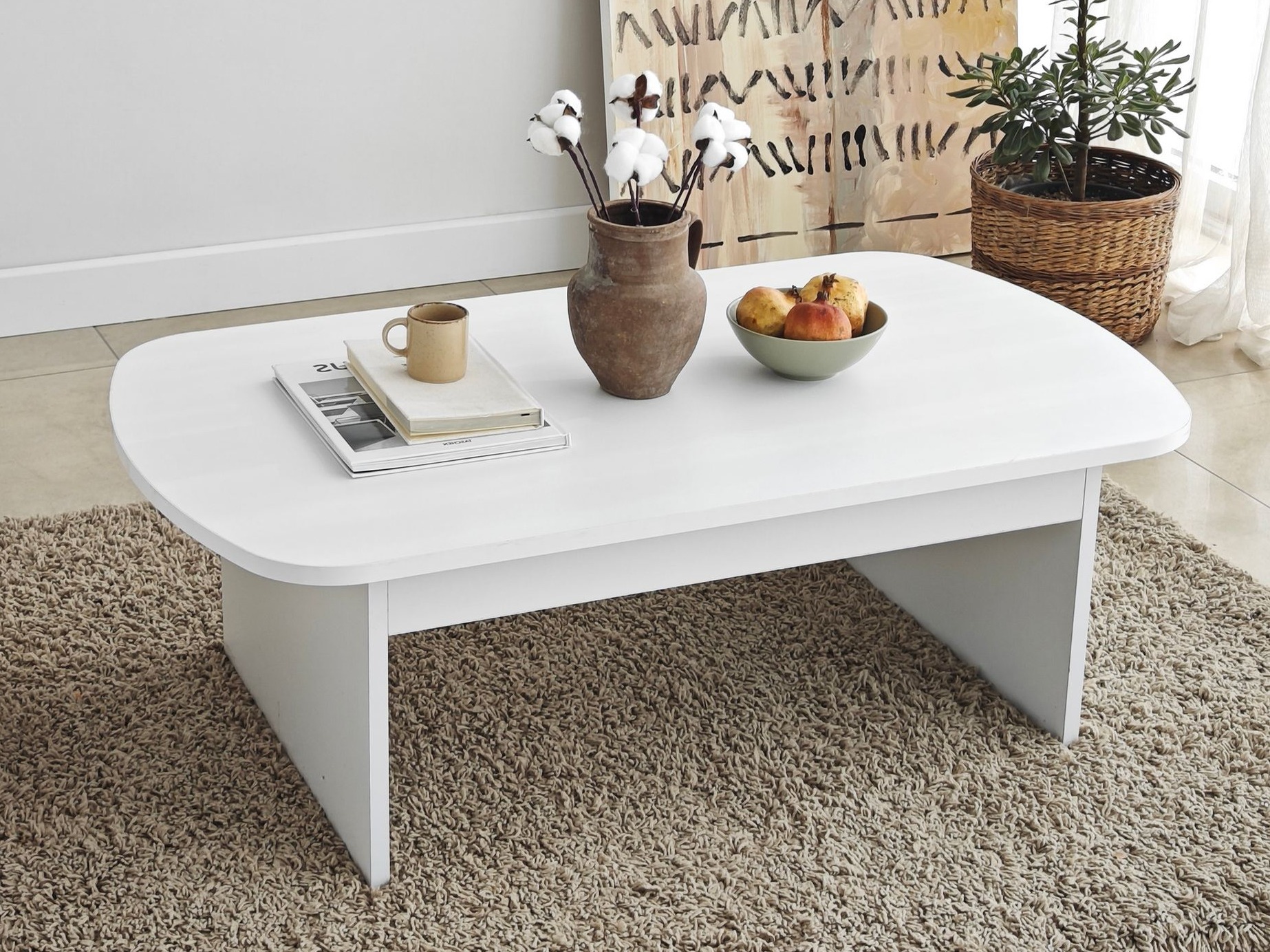 Mesa de centro Kailua 2631 (Blanco)