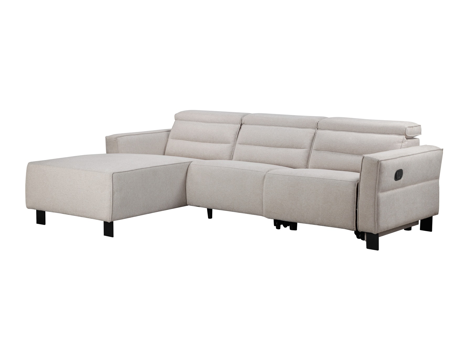 Sillón reclinable de ángulo suave Denton 1487 (Crema)