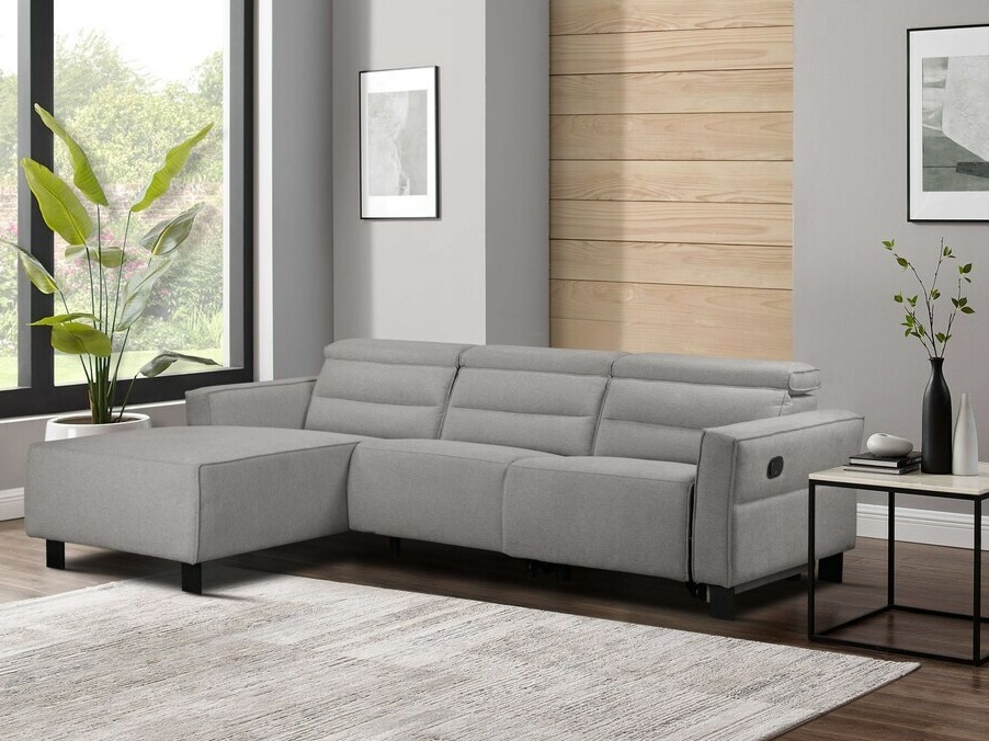 Sillón reclinable de ángulo suave Denton 1487 (Gris claro)