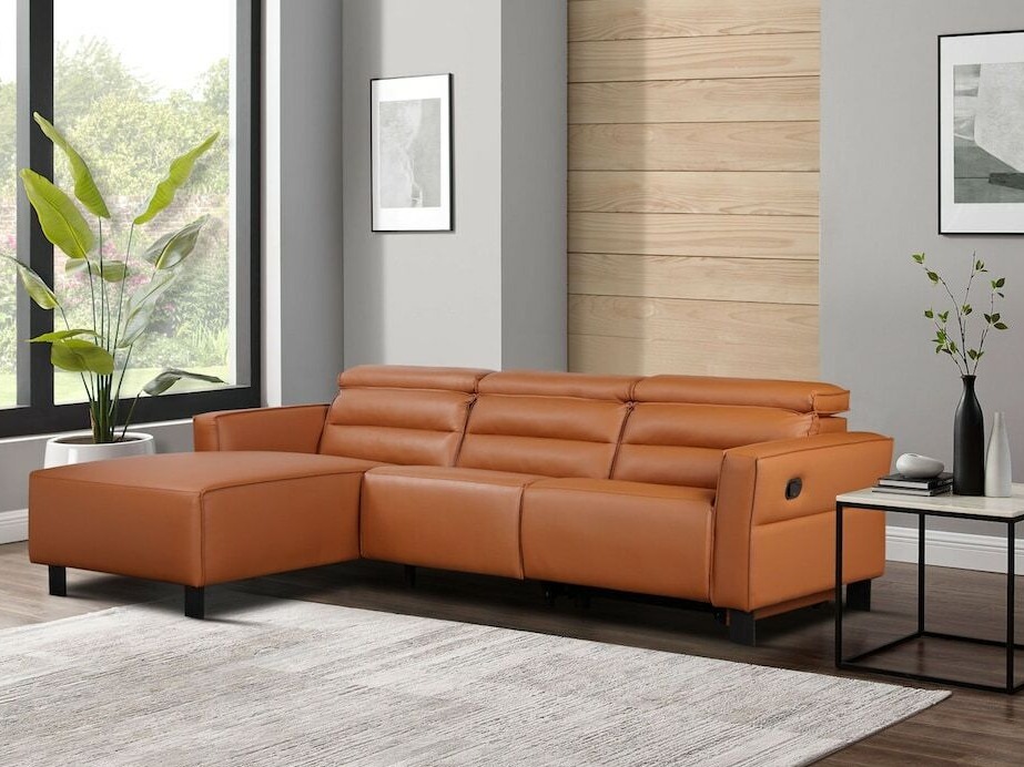 Sillón reclinable de ángulo suave Denton 1487 (Marrón)