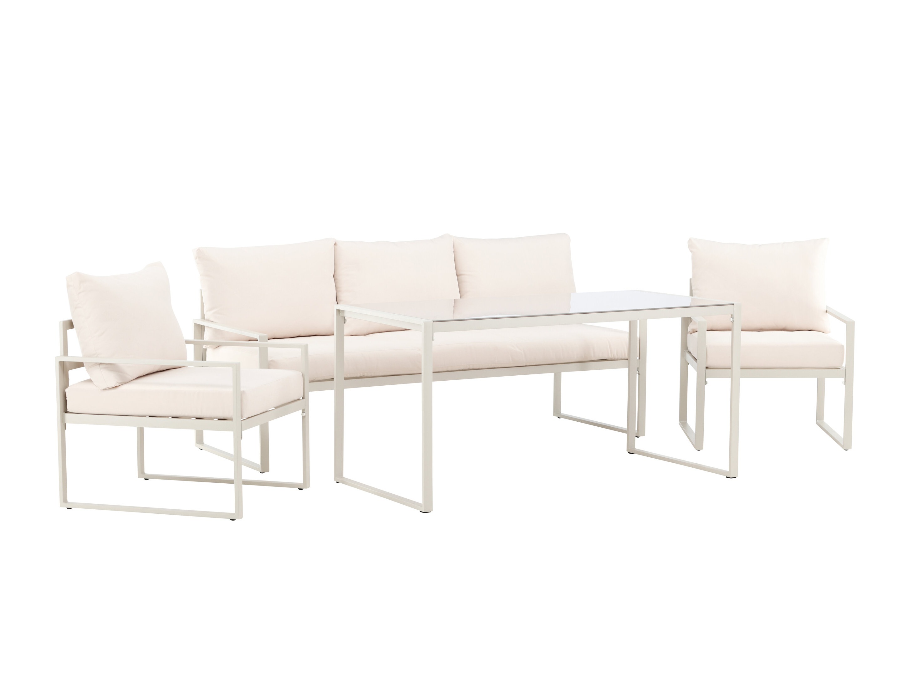 Conjunto de muebles de exterior Dallas 4733 (Beige)