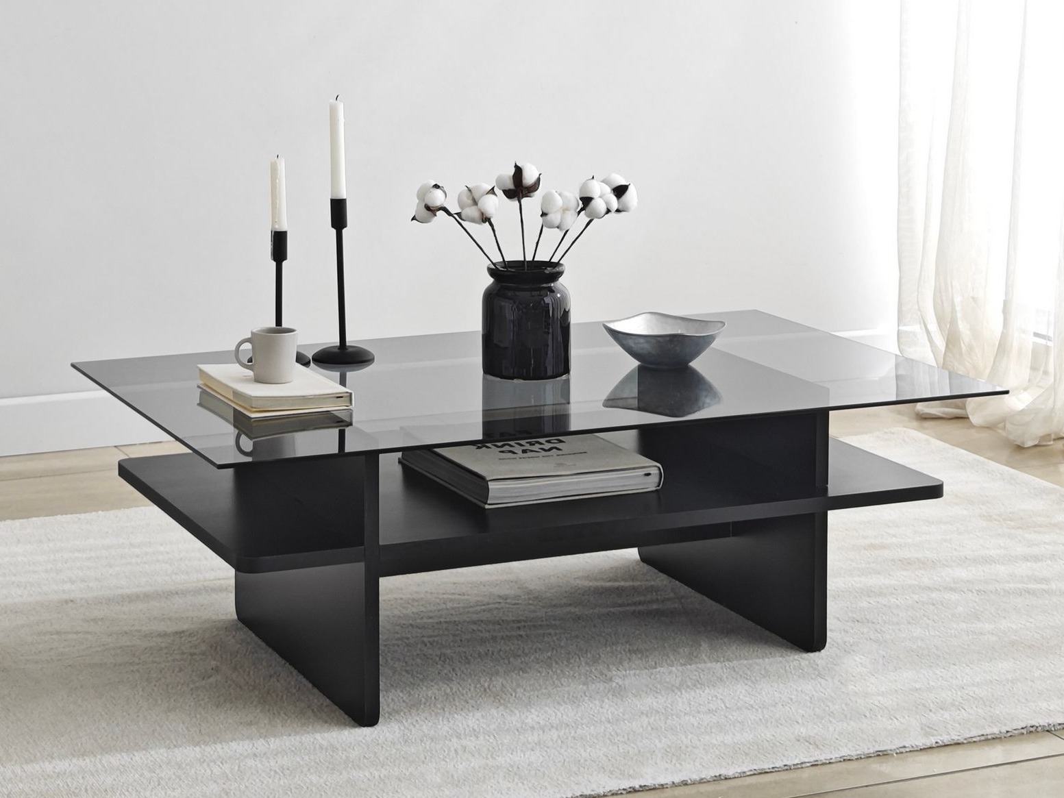 Mesa de centro Kailua 2635 (Negro)