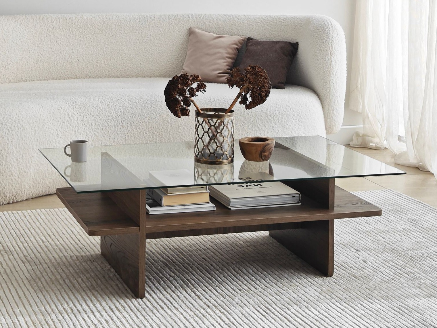 Mesa de centro Kailua 2635 (Nogal)