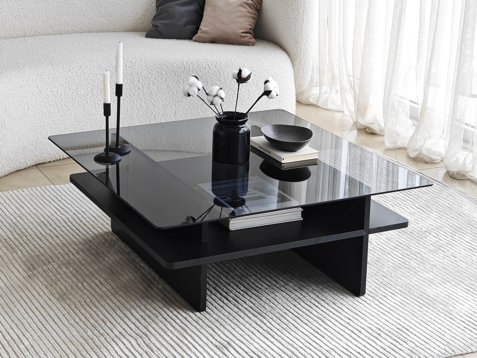 Mesa de centro Kailua 2636 (Negro)