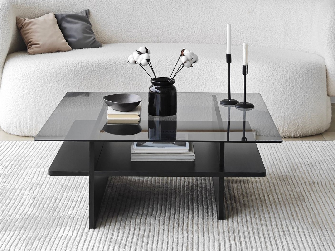 Mesa de centro Kailua 2636 (Negro)