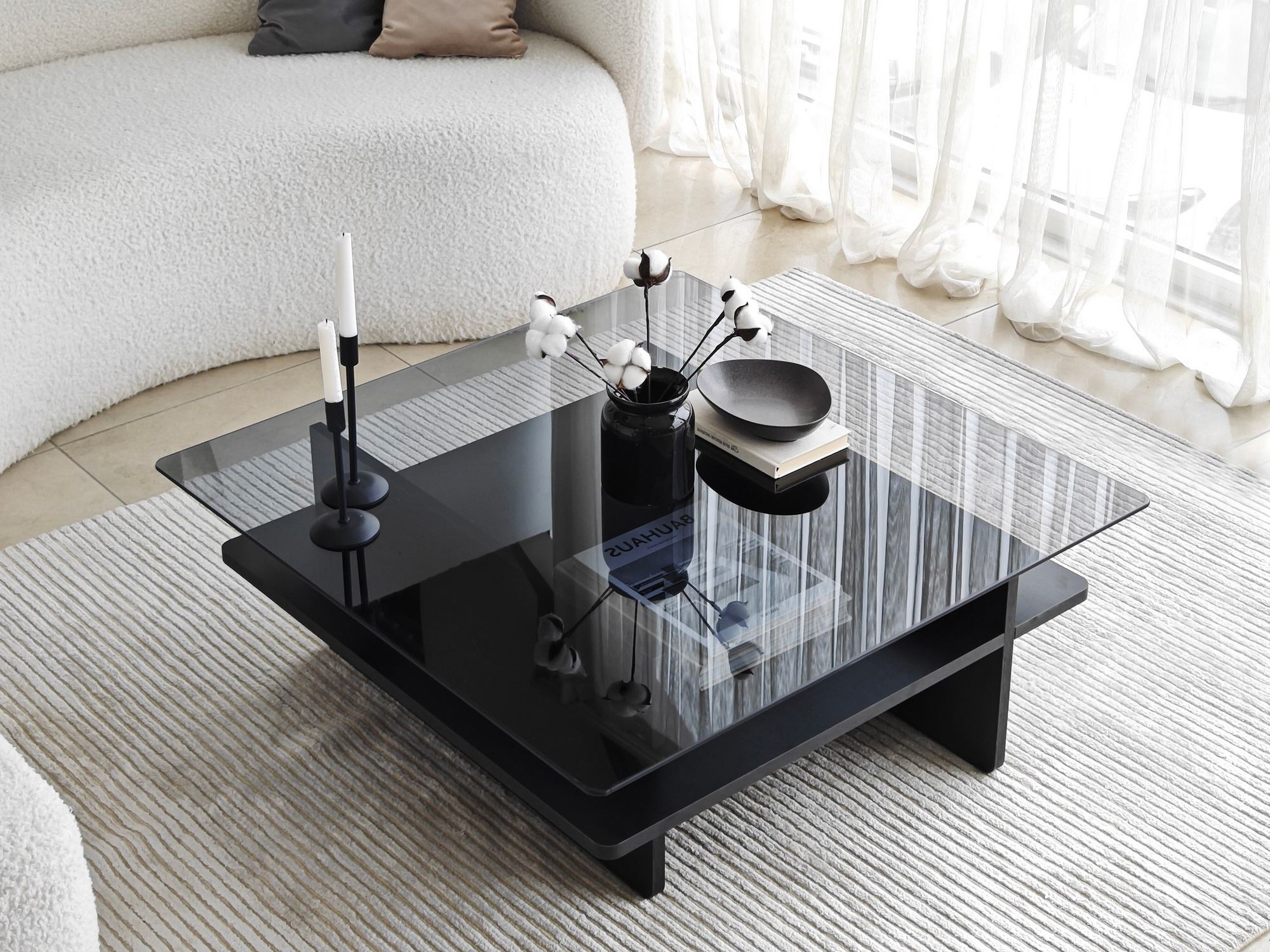Mesa de centro Kailua 2636 (Negro)